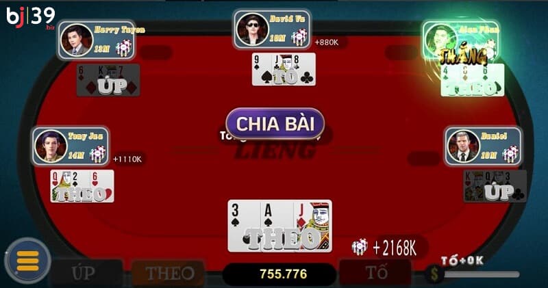 bài Liêng BJ39 bài Liêng BJ39