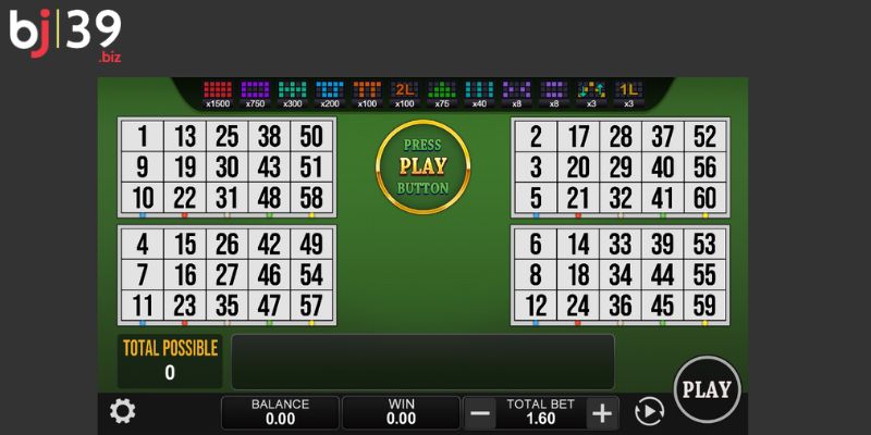 Bingo Bonaza BJ39 Cơ chế trả thưởng hấp dẫn